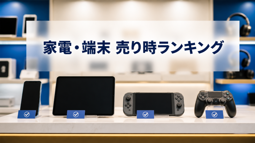今月の家電・端末の売り時ランキング｜スマホ・タブレット・ゲーム機を比較