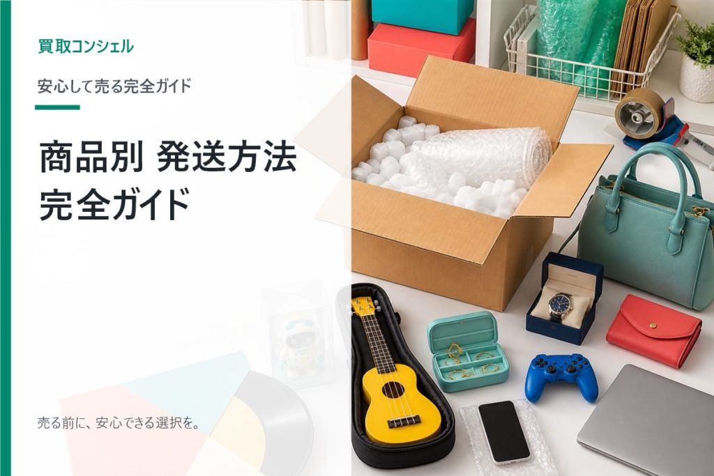 商品別発送方法完全ガイド｜宅配買取で失敗しない送り方・梱包方法を徹底解説