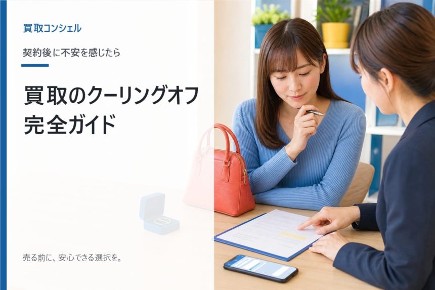 買取のクーリングオフ完全ガイド